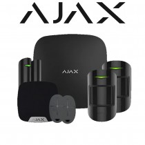 AJAX Hub 2 Wireless Alarm Apartment Kit 2 Black 35652.116.BL1
