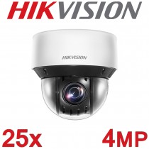 Hikvision DS-2DE4A425IW-DE 4MP PTZ 25X Optical Zoom 50M IR H.265 IP Network Pan Tilt Zoom Security CCTV Camera