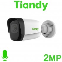 Tiandy TC-C32WN I5/E/Y/2.8MM/V4 PoE 2MP 1080P HD 2.8mm 50M IR Microphone Bullet IP Camera TC-C32WN/I5/E/Y/2.8MM/V4