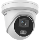 Hikvision DS-2CD2347G2-LU(C) 4MP 2.8mm White AcuSense ColorVu Mic IP CCTV Turret Network Camera