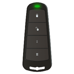 Pyronix By Hikvision KEYFOB-WE Two-way Wireless Alarm Key Fob